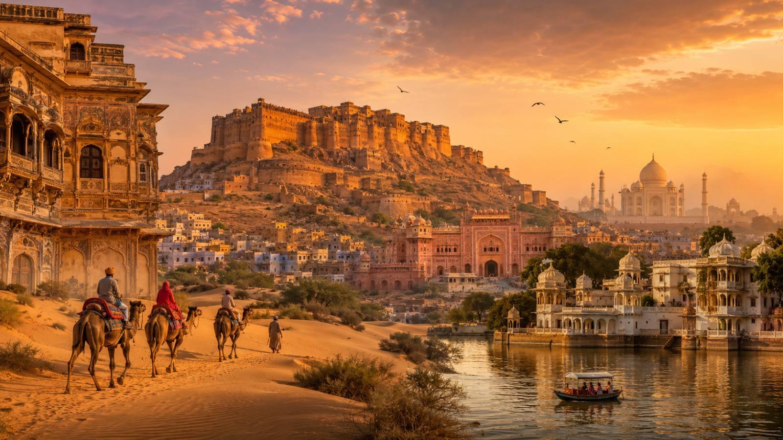 Rajasthan In Deep: Grand Forts & Desert Safaris