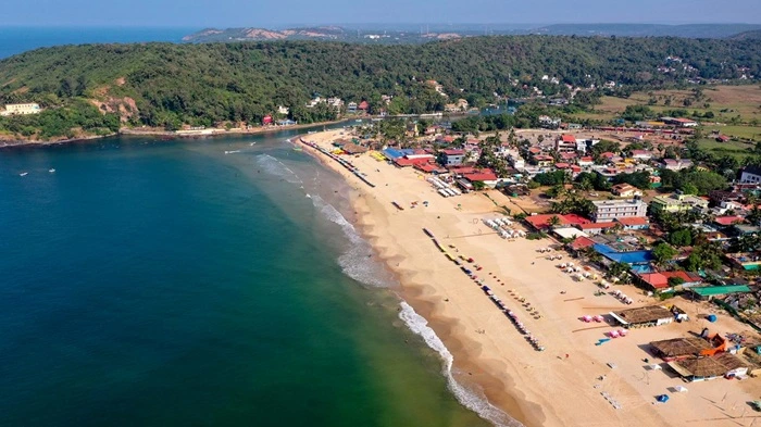 Baga Beach in North Goa