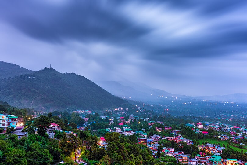 Dharamshala scenic mountain view