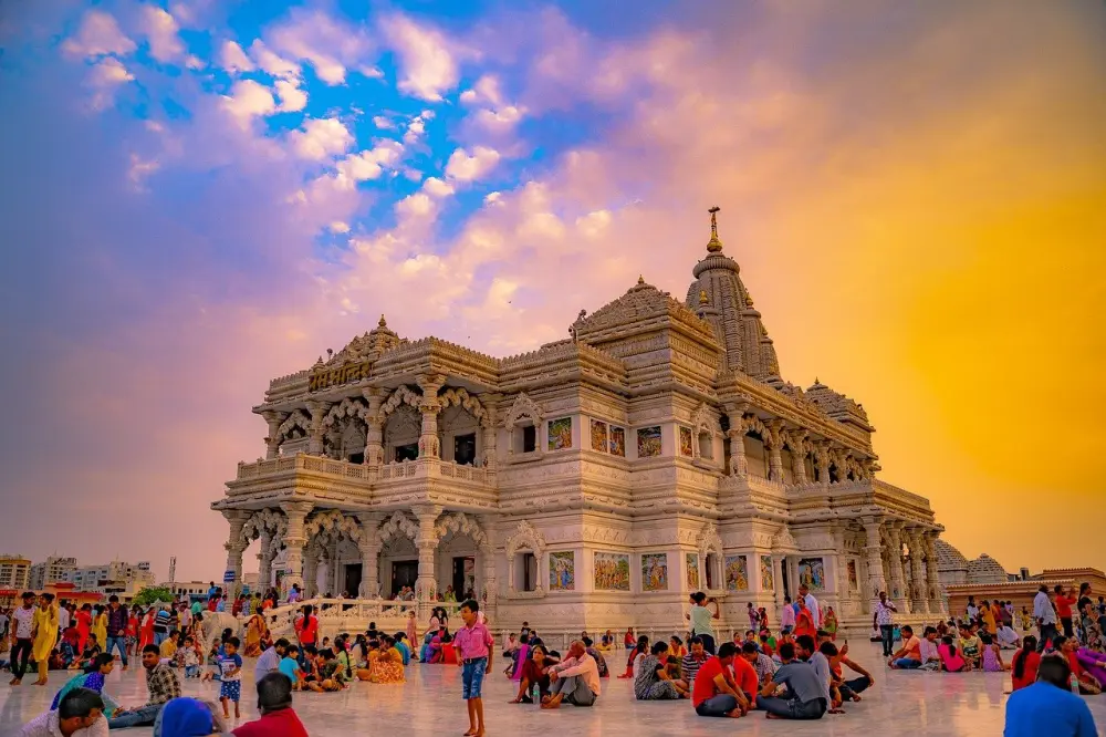 Spiritual and cultural experience in Vrindavan India