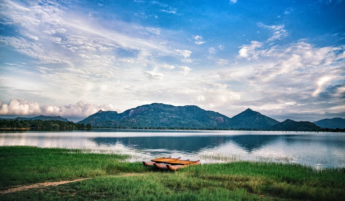 Scenic hill station landscape in Sri Lanka