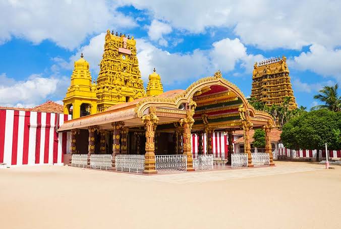 Nallur Kandaswamy Kovil in Jaffna, Sri Lanka